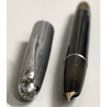 Rara ANTICA PENNA STILOGRAFICA Aurora 88 Nikargenta 1° TIPO anni 40 FOUNTAIN PEN