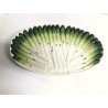ANTICO PIATTO CERAMICA SARREGUEMINES SERVIZIO ASPARAGI OVALE DECORO ORTAGGI PLAT