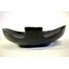 CIOTOLA CERAMICA Bitossi PESCE NERO BLACK FISH ITALIAN VINTAGE POTTERY META' 900