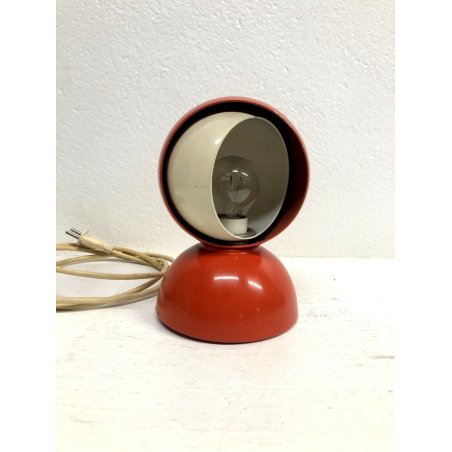 LAMPADA TAVOLO Eclisse DESIGN Vico Magistretti PER ARTEMIDE COLORE ARANCIONE '65