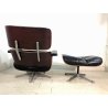 POLTRONA Lounge Chair OTTOMAN mod 670/671 B Charles Ray Eames Herman Miller '60s