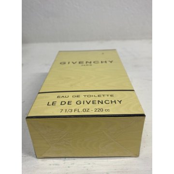 GRANDE PROFUMO LE DE GIVENCHY PARIS VINTAGE EAU DE TOILETTE 220 ml PARFUM raro