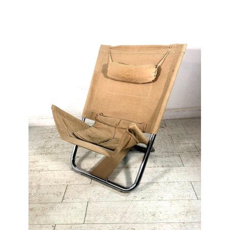 POLTRONA PIEGHEVOLE DESIGN Börge Lindau & Bo Lindekrantz LAMMHULTS CHAIR ANNI 70