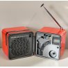 Rara RADIO Brionvega CUBO TS 505 vintage DESIGN Sapper Zanuso ANNI 70 ARANCIONE