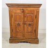 ANTICO COMODINO CREDENZA PRIMI 1900 LEGNO TEAK PICCOLO ARMADIO ETNICO RUSTICO