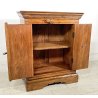 ANTICO COMODINO CREDENZA PRIMI 1900 LEGNO TEAK PICCOLO ARMADIO ETNICO RUSTICO