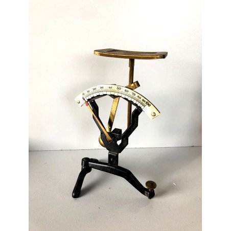 ANTICA PICCOLA BILANCIA UFFICIO POSTALE JMAZ GERMANIA SCALE LETTER FINO a 100 gr