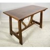 ANTICO TAVOLO FRATINO RETTANGOLARE LEGNO NOCE 1800 TABLE CAVALLETTO SALA PRANZO