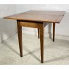 ANTICO TAVOLO LIBRO CONSOLLE TABLE LEGNO NOCE 1800 TAVOLINO OLD SALOTTO EPOCA