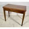 ANTICO TAVOLO LIBRO CONSOLLE TABLE LEGNO NOCE 1800 TAVOLINO OLD SALOTTO EPOCA