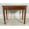 ANTICO TAVOLO LIBRO CONSOLLE TABLE LEGNO NOCE 1800 TAVOLINO OLD SALOTTO EPOCA