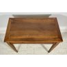 ANTICO TAVOLO LIBRO CONSOLLE TABLE LEGNO NOCE 1800 TAVOLINO OLD SALOTTO EPOCA
