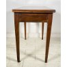 ANTICO TAVOLO LIBRO CONSOLLE TABLE LEGNO NOCE 1800 TAVOLINO OLD SALOTTO EPOCA