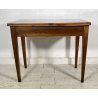 ANTICO TAVOLO LIBRO CONSOLLE TABLE LEGNO NOCE 1800 TAVOLINO OLD SALOTTO EPOCA