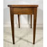 ANTICO TAVOLO LIBRO CONSOLLE TABLE LEGNO NOCE 1800 TAVOLINO OLD SALOTTO EPOCA