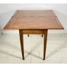 ANTICO TAVOLO LIBRO CONSOLLE TABLE LEGNO NOCE 1800 TAVOLINO OLD SALOTTO EPOCA