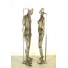 COPPIA MANICHINO UOMO DONNA ESPOSITORE SCULTURA DESIGN "Nudo" MD Studio 1980