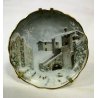 SET 3 PICCOLI PIATTI DECORATIVI Limoges MINIATURE DIPINTE piattini parata mignon