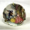 SET 3 PICCOLI PIATTI DECORATIVI Limoges MINIATURE DIPINTE piattini parata mignon