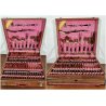 SIAM servizio 12p. SET POSATE DORATO 146pz Forchetta Coltello Cucchiaio VALIGIA