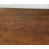 ANTICO TAVOLINO DA FUMO SALOTTO RETTANGOLARE LEGNO DI NOCE DEL 1800 TAVOLO EPOCA