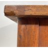 ANTICO TAVOLINO DA FUMO SALOTTO RETTANGOLARE LEGNO DI NOCE DEL 1800 TAVOLO EPOCA