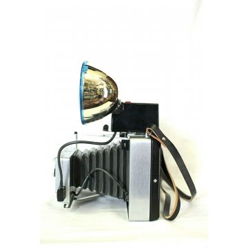 Polaroid AUTOMATIC 240 LAND CAMERA FLASH KIT BULBI Timer  192 Manuale VALIGETTA 