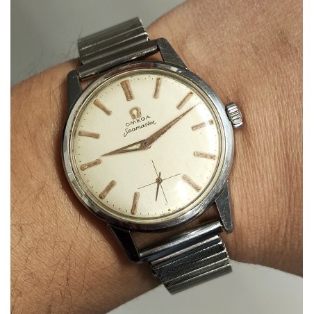 ANTICO OROLOGIO Omega SEAMASTER anni 60 cal. 268 vintage OLD WRIST WATCH montre