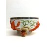 ANTICA CIOTOLA ALZATA CERAMICA Musterschutz BOWL CONCHIGLIE ARAGOSTA ART NOUVEAU