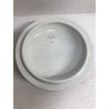 ANTICA COPPIA PICCOLA ZUPPIERA CERAMICA SARREGUEMINES CAFE' AU LAIT BOWL RIGHE