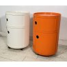 COPPIA MOBILE BAR COMODINO KARTELL ANNA CASTELLI COMPONIBILI ANNI 70 DESIGN
