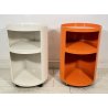 COPPIA MOBILE BAR COMODINO KARTELL ANNA CASTELLI COMPONIBILI ANNI 70 DESIGN