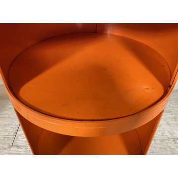 COPPIA MOBILE BAR COMODINO KARTELL ANNA CASTELLI COMPONIBILI ANNI 70 DESIGN