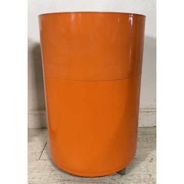 COPPIA MOBILE BAR COMODINO KARTELL ANNA CASTELLI COMPONIBILI ANNI 70 DESIGN