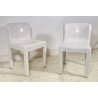COPPIA SEDIA KARTELL CARLO BARTOLI MODELLO 4875 ANNI 70 DESIGN POLTRONA CHAIR