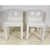 COPPIA SEDIA KARTELL CARLO BARTOLI MODELLO 4875 ANNI 70 DESIGN POLTRONA CHAIR