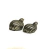RARO VINTAGE SET SALE & PEPE SHAKER DESIGN Gucci COPPIA QUAGLIA PELTRO anni '60