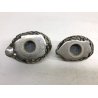 RARO VINTAGE SET SALE & PEPE SHAKER DESIGN Gucci COPPIA QUAGLIA PELTRO anni '60