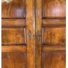 ANTICO GRANDE ARMADIO GUARDAROBA 1800 LOMBARDO LEGNO MASSELLO NOCE 2 ANTE OLD