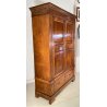 ANTICO GRANDE ARMADIO GUARDAROBA 1800 LOMBARDO LEGNO MASSELLO NOCE 2 ANTE OLD