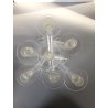 PORTACANDELE FIORI DESIGN Atik Levy PER Gaia&Gino MOD. Mistic VETRO BOROSILICATO