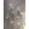 PORTACANDELE FIORI DESIGN Atik Levy PER Gaia&Gino MOD. Mistic VETRO BOROSILICATO