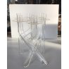 PORTACANDELE FIORI DESIGN Atik Levy PER Gaia&Gino MOD. Mistic VETRO BOROSILICATO