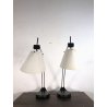 COPPIA LAMPADA da TAVOLO Speaker DESIGN Barbieri & Marianelli PER TRONCONI 1980s