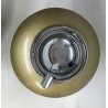 POSACENERE da TERRA COLONNA VINTAGE METALLO LACCATO LOUNGE ASHTRY CENDRIER '60s