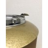 POSACENERE da TERRA COLONNA VINTAGE METALLO LACCATO LOUNGE ASHTRY CENDRIER '60s