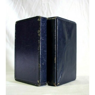 SCATOLA LONGINES VINTAGE BOX orologio polso BLU INTERNO AZZURRO For watches '60s