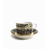 TAZZA TE CAFFE PORCELLANA Piero Fornasetti MILANO Serie Greca MIDCENTURY THE CUP