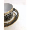 TAZZA TE CAFFE PORCELLANA Piero Fornasetti MILANO Serie Greca MIDCENTURY THE CUP