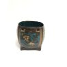 ANTICO BRONZO CINESE CLOISONNE INCENSIERA SMALTO BOWL INCESE BURNER CINESERIA